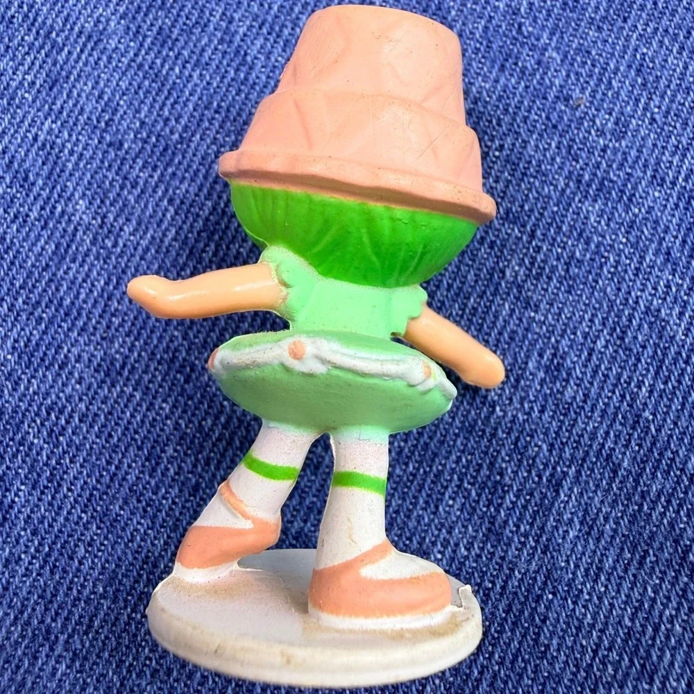 Vintage 1982 Strawberry Shortcake Lime Chiffon Ballerina PVC Figure AGC